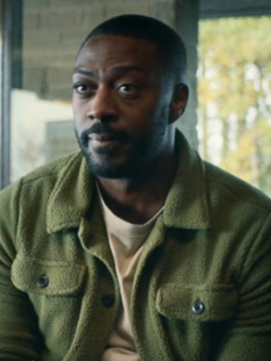 David Ajala The Jetty S01 Casey Green Jacket