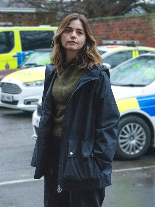 Ember The Jetty S01 Jenna Coleman Hooded Jacket
