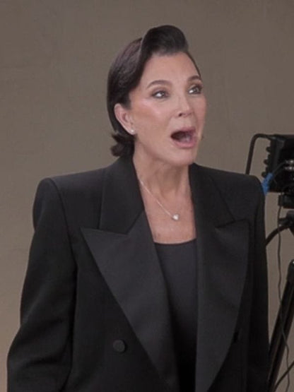 The Kardashians S07 Kris Jenner Black Blazer