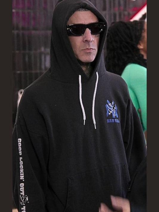 The Kardashians S07 Travis Barker Black Hoodie