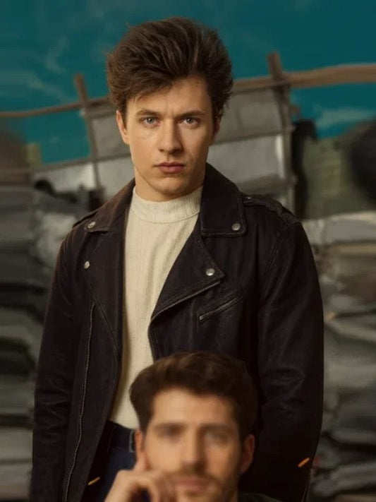 The Kollective S01 Gijs Blom Leather Jacket Black