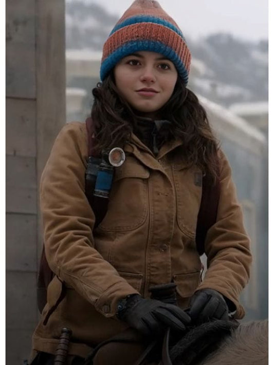 The Last of Us S02 Isabela Merced Brown Jacket The Last of Us S02 Isabela Merced Brown Jacket