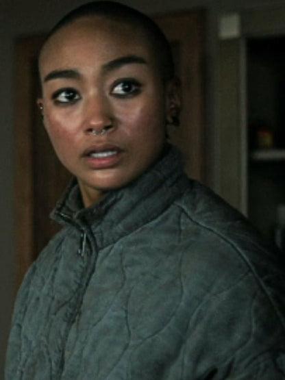 The Last Of Us S02 Tati Gabrielle Quilted Jacket The Last Of Us S02 Tati Gabrielle Quilted Jacket