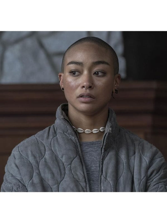 The Last Of Us S02 Tati Gabrielle Quilted Jacket The Last Of Us S02 Tati Gabrielle Quilted Jacket