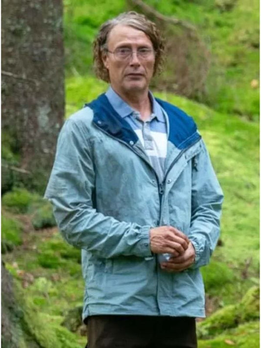 The Last Viking Mads Mikkelsen Blue Jacket