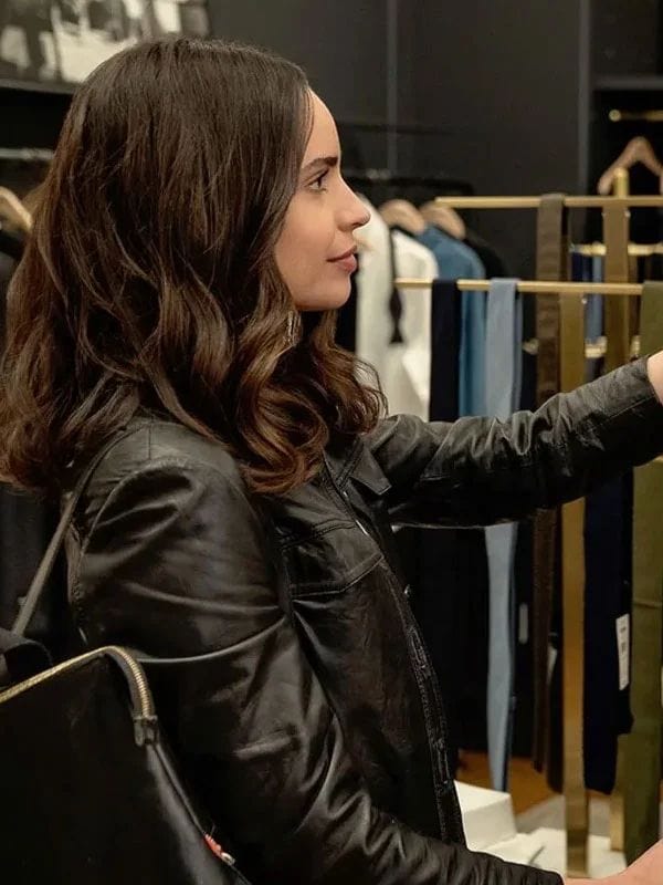 The Life List 2025 Sofia Carson Leather Jacket The Life List 2025 Sofia Carson Leather Jacket