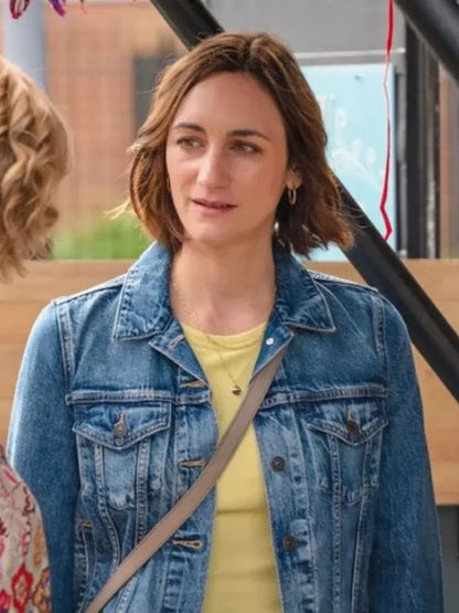 The Marlow Murder Club S02 Becks Starling Denim Jacket