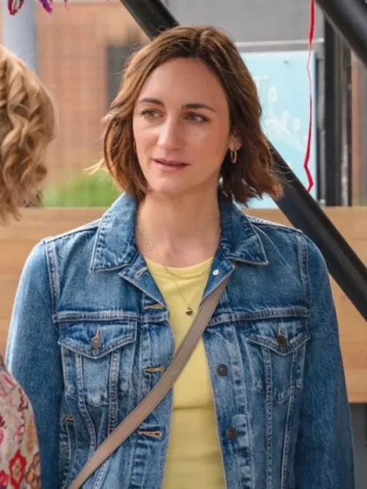 The Marlow Murder Club S02 Becks Starling Denim Jacket