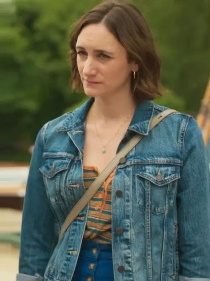 The Marlow Murder Club S02 Becks Starling Denim Jacket