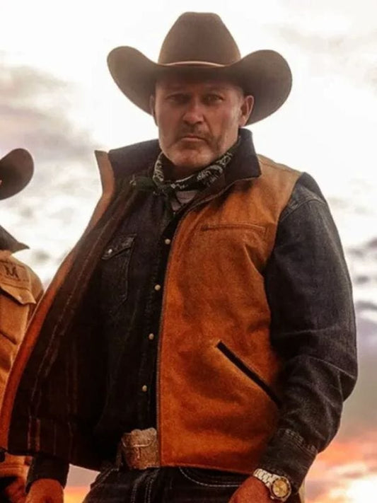 The McBee Dynasty S02 Steven McBee Brown Vest