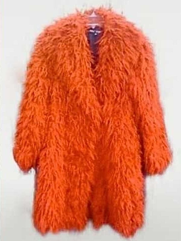 The Nanny S03 Fran Drescher Orange Fur Coat The Nanny S03 Fran Drescher Orange Fur Coat