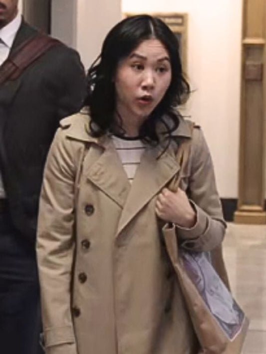 The Paper S01 Nicole Young Beige Coat