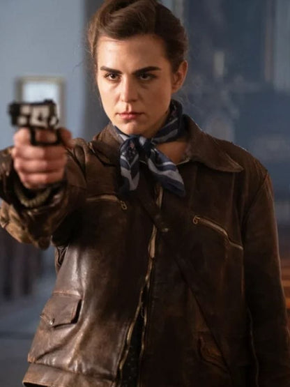 The Partisan Morgane Polanski Leather Jacket
