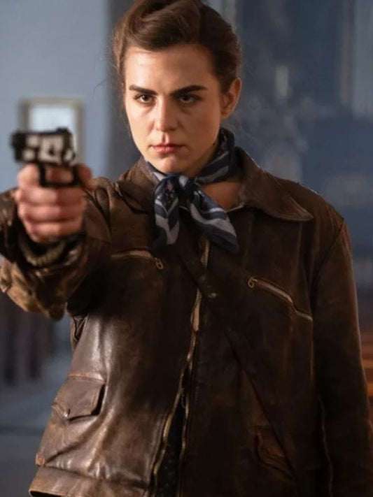The Partisan Morgane Polanski Leather Jacket