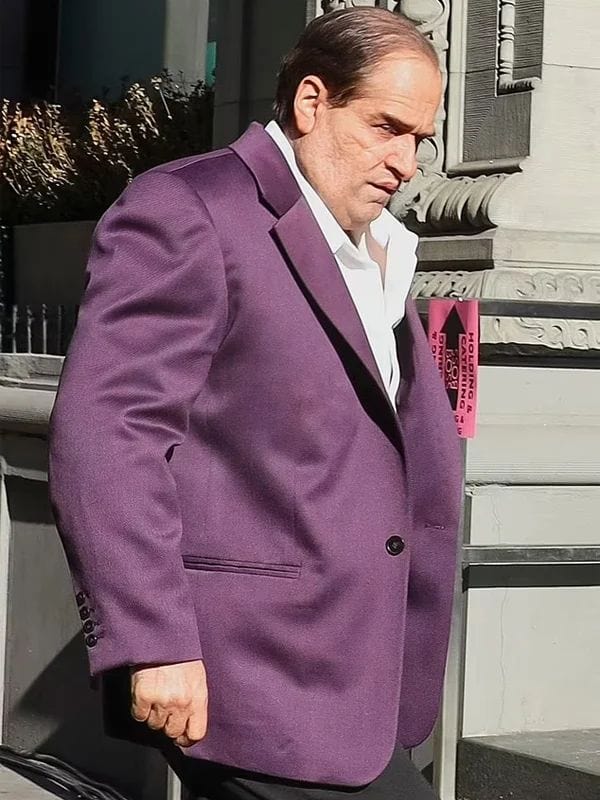 The Penguin 2024 Colin Farrell Purple Blazer