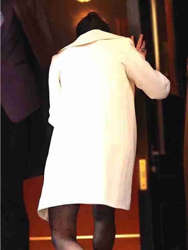 Cristin Milioti The Penguin Sofia Falcone White Coat