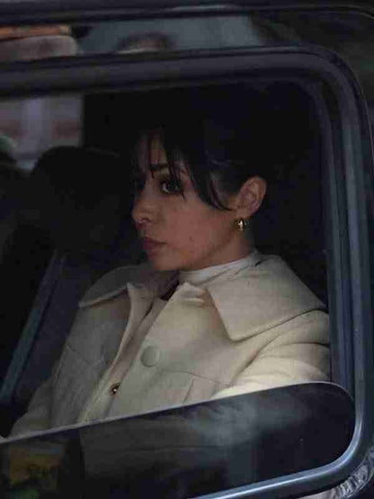Cristin Milioti The Penguin Sofia Falcone White Coat