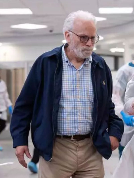 The Pitt 2025 Brad Dourif Blue Jacket