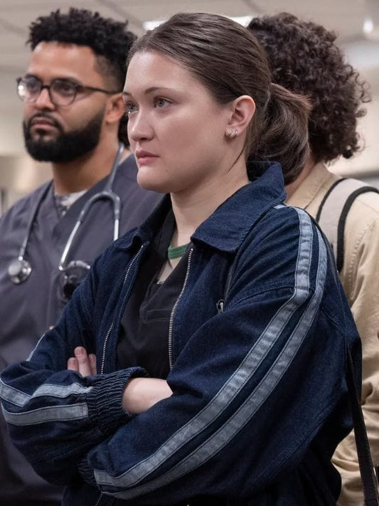 The Pitt 2025 Isa Briones Denim Jacket
