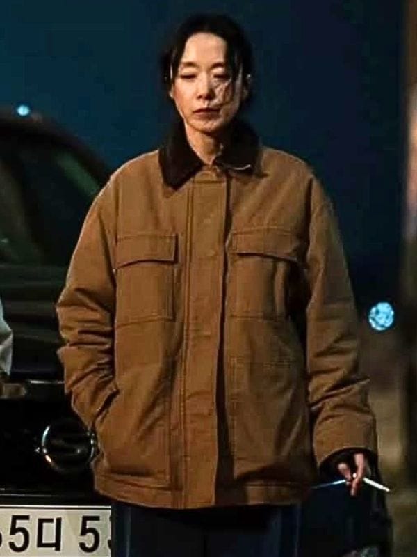 The Price of Confession S01 Jeon Do-yeon Brown Jacket