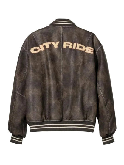 The Princess Diaries S01 Jasmine Leather Bomber Jacket