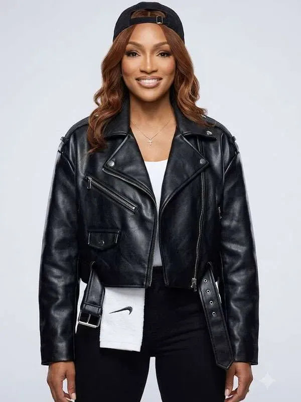The Real Housewives of Atlanta S17 Drew Sidora Biker Leather Jacket