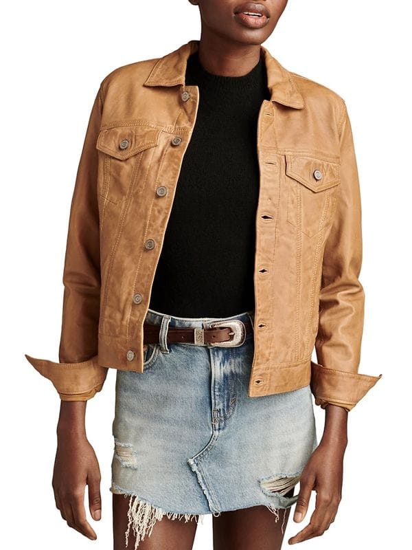The Rookie S07 Jasmine Mathews Leather Jacket