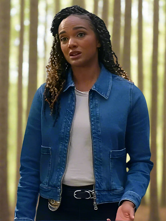 The Rookie S07 Mekia Cox Denim Jacket The Rookie S07 Mekia Cox Denim Jacket