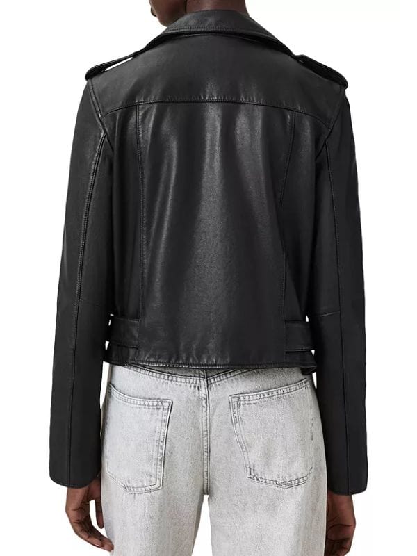 The Sandman S02 Rose Walker Black Leather Jacket- Shop Now