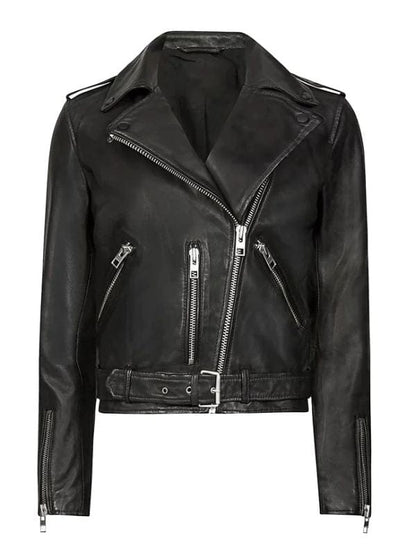 The Sandman S02 Rose Walker Black Leather Jacket- Shop Now