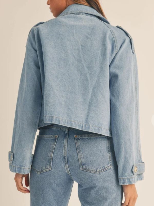 The Secret Lives of Mormon Wives Layla Taylor Denim Jacket The Secret Lives of Mormon Wives Layla Taylor Denim Jacket