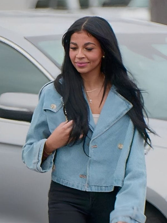 The Secret Lives of Mormon Wives Layla Taylor Denim Jacket The Secret Lives of Mormon Wives Layla Taylor Denim Jacket