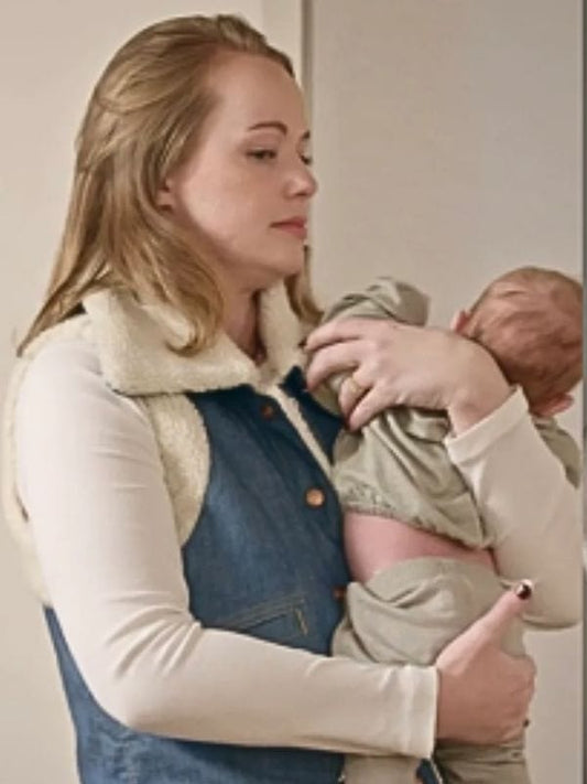 The Secret Lives of Mormon Wives S02 Whitney Leavitt Denim Vest