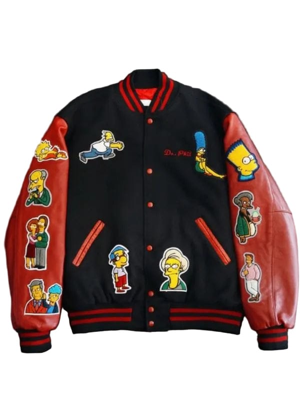 The Simpsons 2026 Mia Mantegna Varsity Jacket