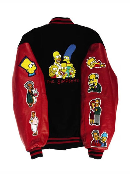 The Simpsons 2026 Mia Mantegna Varsity Jacket