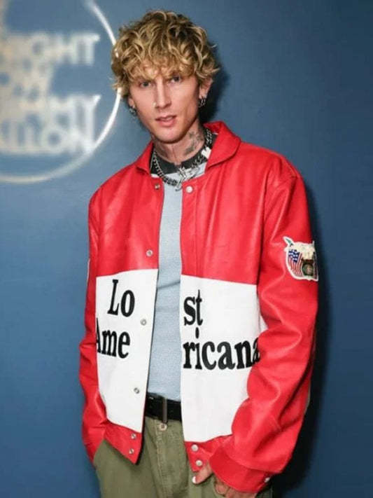 The Tonight Show MGK Leather Jacket