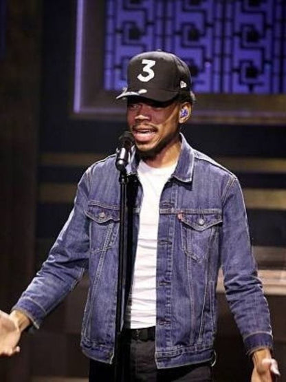 The Tonight Show S04 Chance The Rapper Denim Jacket