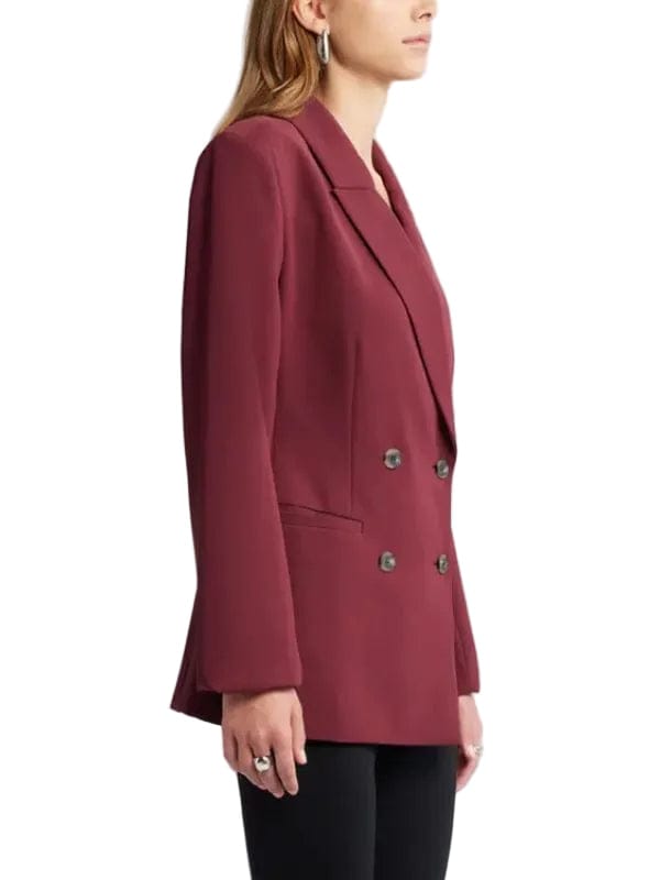 The Traitors US S03 Danielle Reyes Burgundy Blazer