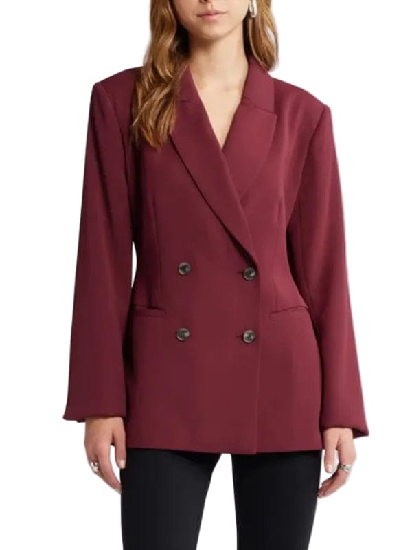 The Traitors US S03 Danielle Reyes Burgundy Blazer