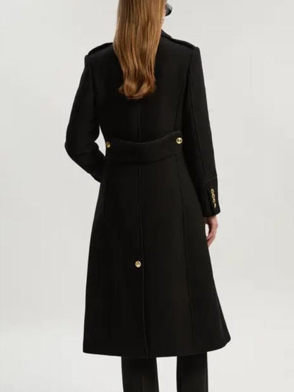 The Traitors US S04 Tara Lipinski Black Coat