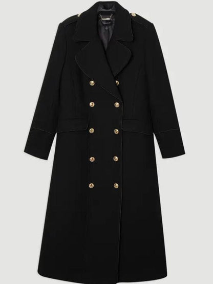The Traitors US S04 Tara Lipinski Black Coat
