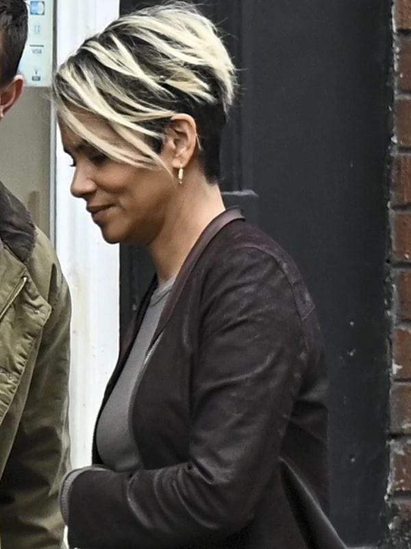 The Union Roxanne Hall Brown Jacket Halle Berry The Union Roxanne Hall Brown Jacket 