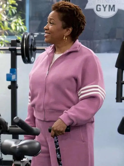 The Upshaws S07 Lucretia Turner Pink Jacket