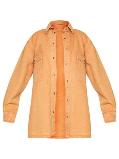 The Valley Jasmine Goode Brown Oversized Jacket The Valley Jasmine Goode Brown Oversized Jacket