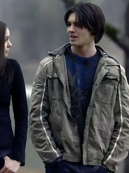 The Vampire Diaries Steven R McQueen Khaki Jacket