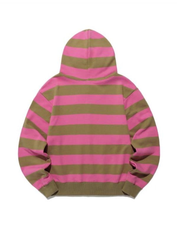 The Wonderfools 2026 Park Eun-bin Striped Zip up Hoodie