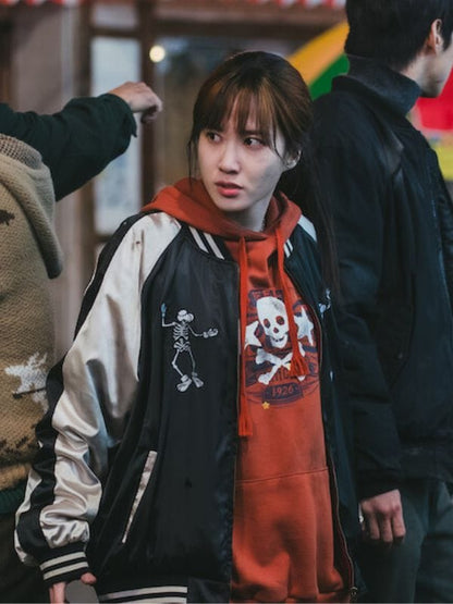 The Wonderfools S01 Eun Chae-ni Bomber Jacket