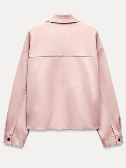 The Young and the Restless Amy Lewis Suede Jacket