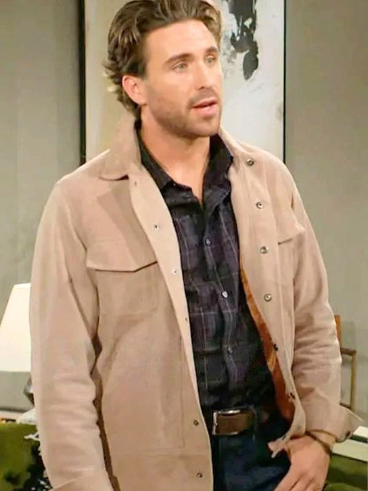 The Young and the Restless Conner Floyd Beige Jacket