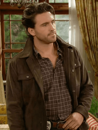 The Young and the Restless Conner Floyd Suede Jacket